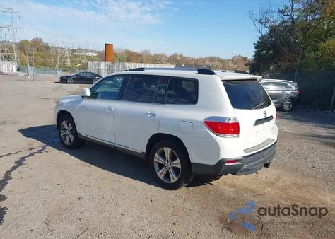2011 Toyota Highlander Limited V6 from USA, damaged, VIN 5TDDK3EH9BS085836